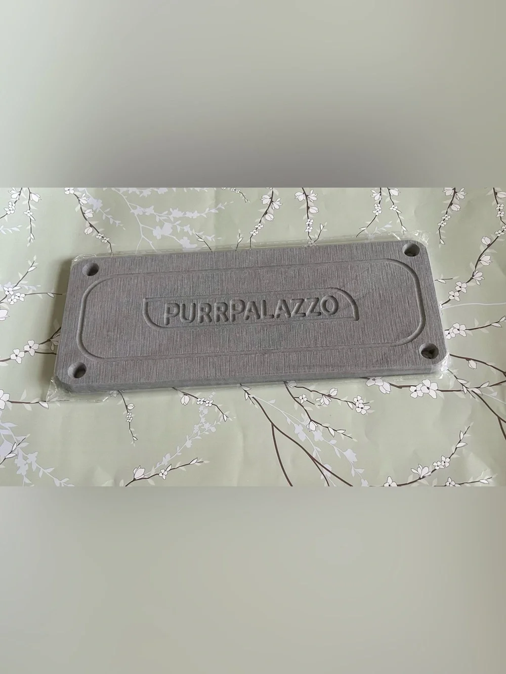PurrPalazzo Stone Caddy Drying Tray Gray Set of 3 New
